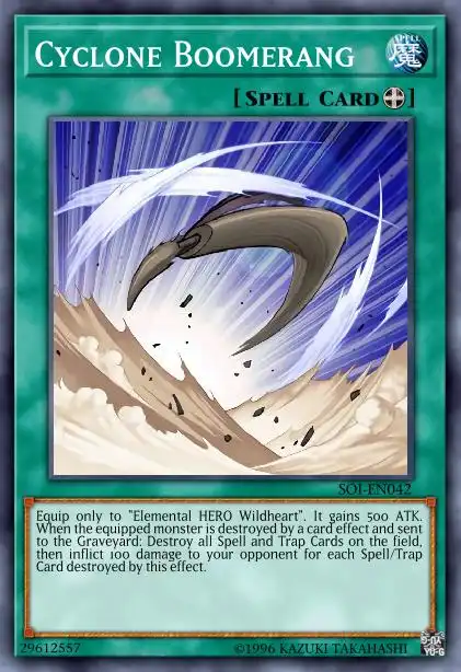 Edison Rulings for Cyclone Boomerang